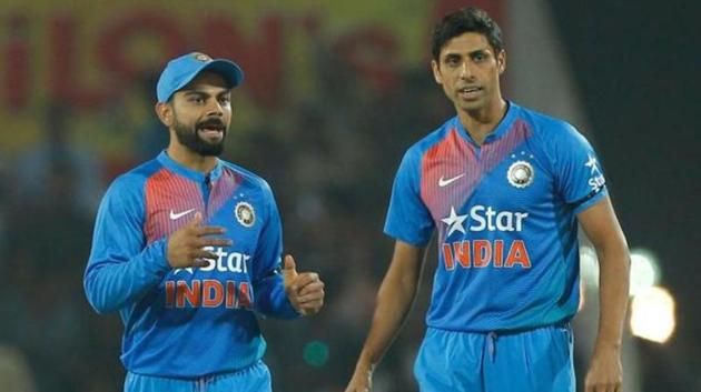 File image of Virat Kohli and Ashish Nehra,(PTI)