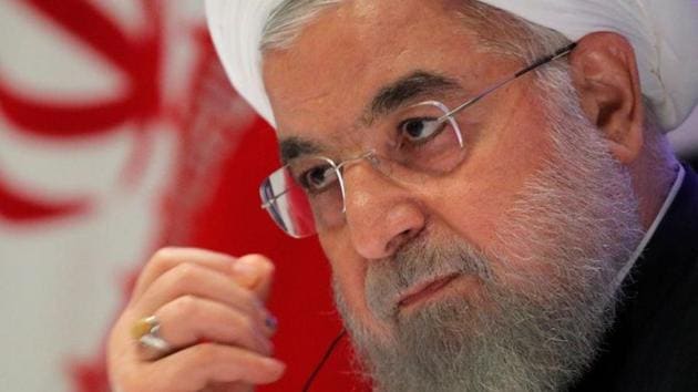 Iranian President Hassan Rouhani called on Washington to lift its sanctions.(REUTERS)