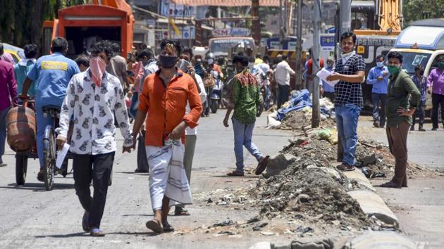The police registered 44 FIRs on Monday for lockdown violations, of which 25 were from central region, while nine were from the west region.(PTI file photo) The police registered 44 FIRs on Monday for lockdown violations, of which 25 were from central region, while nine were from the west region.(PTI file photo)