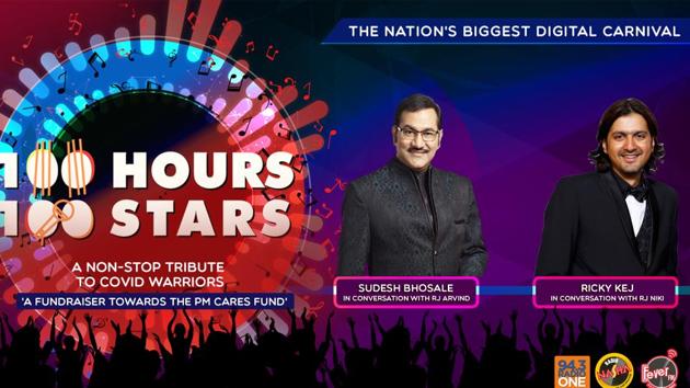 100 Hours 100 Stars: Sudesh Bhosale and Ricky Kej