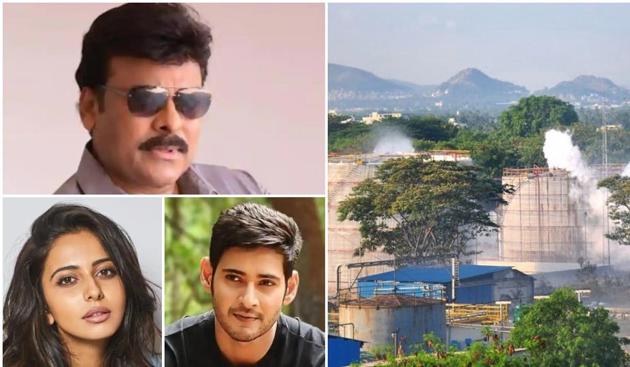 Chiranjeevi, Rakul Preet Singh, Mahesh Babu, Allu Arjun, Hansika Motwani among many others expressed grief at the Vizag gas tragedy.(PTI/HT Photo) Chiranjeevi, Rakul Preet Singh, Mahesh Babu, Allu Arjun, Hansika Motwani among many others expressed grief at the Vizag gas tragedy.(PTI/HT Photo)