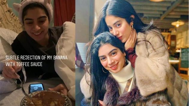 Khushi Kapoor was again not impressed with Janhvi Kapoor’s cooking skills.