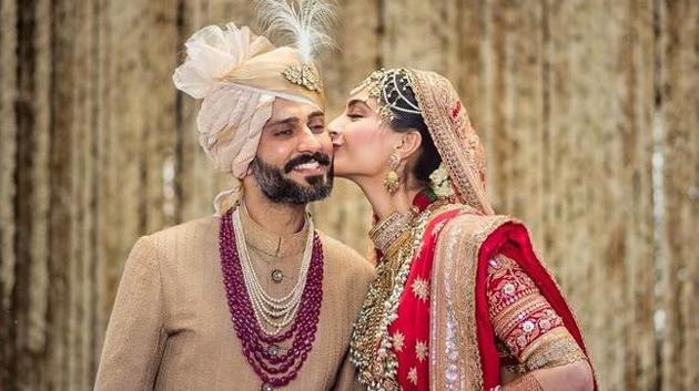 Sonam Kapoor and Anand Ahuja tied the knot on May 8, 2018. Sonam Kapoor and Anand Ahuja tied the knot on May 8, 2018.