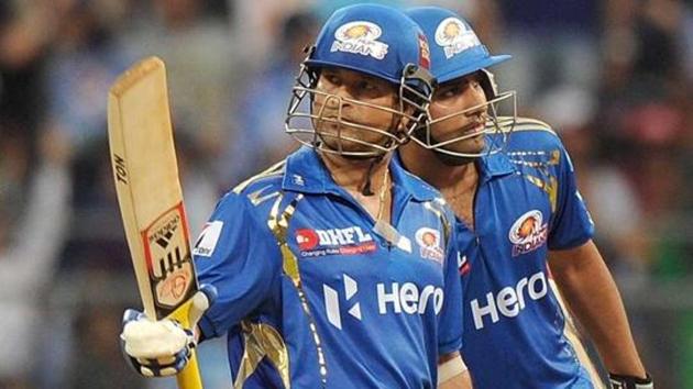 Sachin-Tendulkar and Rohit Sharma(IPL)