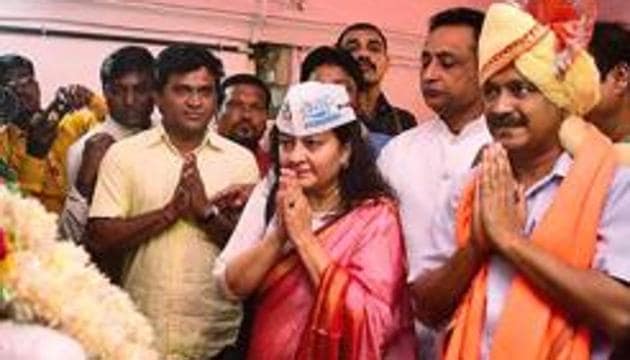 File photo of Aam Aadmi Party national executive member Preeti Sharma Menon (PTI File) File photo of Aam Aadmi Party national executive member Preeti Sharma Menon (PTI File)