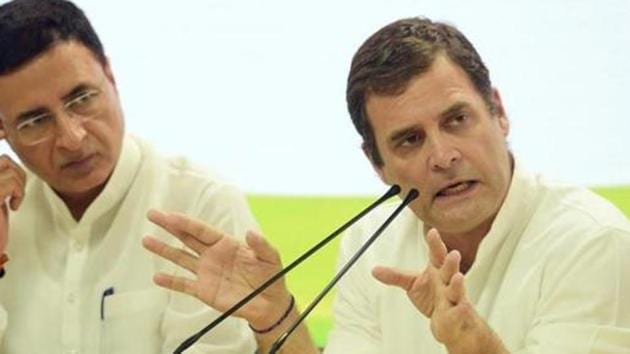 Rahul Gandhi also held a press briefing to offer his assessment of government’s handling of the coronavirus outbreak. (Mohd Zakir/HT PHOTO/File/Representative) Rahul Gandhi also held a press briefing to offer his assessment of government’s handling of the coronavirus outbreak. (Mohd Zakir/HT PHOTO/File/Representative)