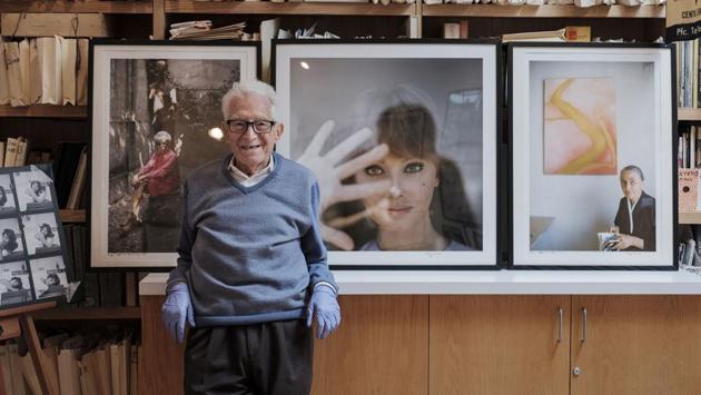 A recent photograph of Tony Vaccaro. Aged 97, he is recovering from COVID-19. He might have caught the virus in April from his son or in their neighbourhood, his daughter-in-law Maria told AP. He was in the hospital two days and spent another week recovering. (Manolo Salas via AP)