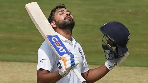 Rohit Sharma in action. (PTI) Rohit Sharma in action. (PTI)