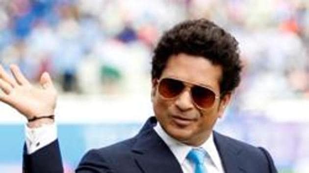 FILE PHOTO: Cricket - ICC Cricket World Cup - England v India - Edgbaston, Birmingham, Britain - June 30, 2019 Sachin Tendulkar on the pitch before the match Action Images via Reuters/Andrew Boyers/File Photo (Action Images via Reuters) FILE PHOTO: Cricket - ICC Cricket World Cup - England v India - Edgbaston, Birmingham, Britain - June 30, 2019 Sachin Tendulkar on the pitch before the match Action Images via Reuters/Andrew Boyers/File Photo (Action Images via Reuters)