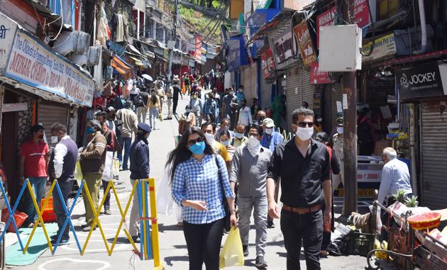 As many as 18 cases of home quarantine violation have been registered in Shimla. (Deepak Sansta / HT) As many as 18 cases of home quarantine violation have been registered in Shimla. (Deepak Sansta / HT)
