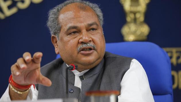 File photo of Union Minister Narendra Singh Tomar (HT File Photo) File photo of Union Minister Narendra Singh Tomar (HT File Photo)