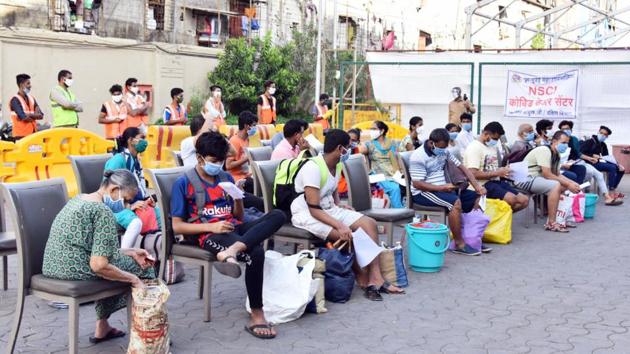 Mumbai is hit the hardest by the rapidly spreading Covid-19. (ANI Photo) Mumbai is hit the hardest by the rapidly spreading Covid-19. (ANI Photo)