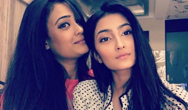 Shweta Tiwari with daughter Palak Tiwari.