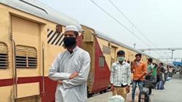 Railways has set aside 20,000 coaches to be used as Covid care centres and several more for Shramik Special services(HT Photo) Railways has set aside 20,000 coaches to be used as Covid care centres and several more for Shramik Special services(HT Photo)