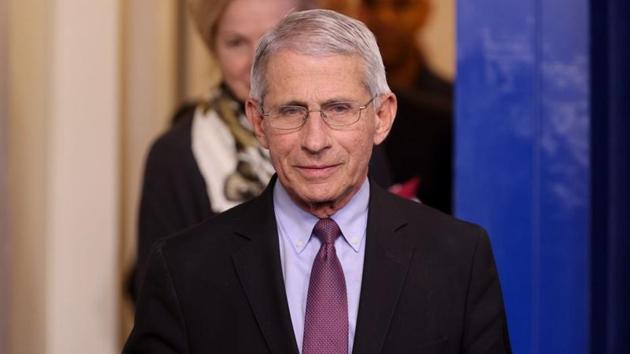 Anthony Fauci, head of the National Institute of Allergies and Infections Diseases said he will be going in “modified quarantine”. (REUTERS) Anthony Fauci, head of the National Institute of Allergies and Infections Diseases said he will be going in “modified quarantine”. (REUTERS)