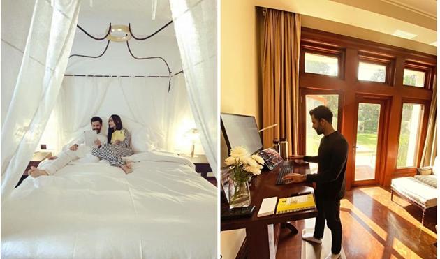 Sonam Kapoor gave fans a sneak peek into her lavish Delhi home, where she is currently staying with Anand Ahuja.