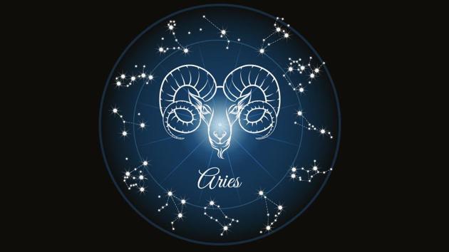 March April Horoscope Zodiac Sign Aries Sticker