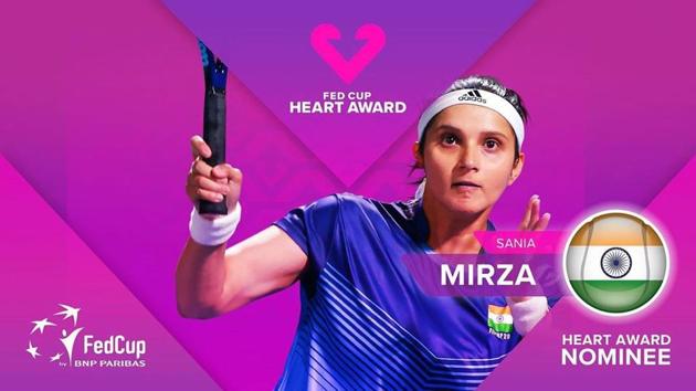 Sania Mirza was the first person from the subcontinent to be nominated for the award (Sania Mirza’ Instagram) Sania Mirza was the first person from the subcontinent to be nominated for the award (Sania Mirza’ Instagram)