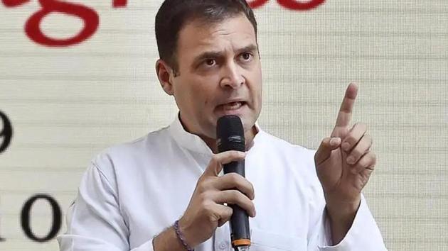 File photo of Congress leader Rahul Gandhi. (Photo: Ajay Aggarwal/HT PHOTO) File photo of Congress leader Rahul Gandhi. (Photo: Ajay Aggarwal/HT PHOTO)