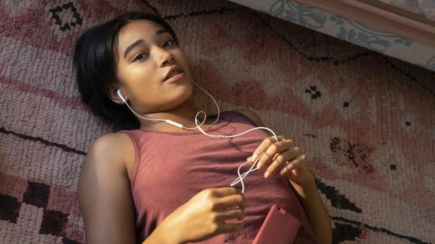 The Eddy review: Amandla Stenberg in a still from the new Netflix show.