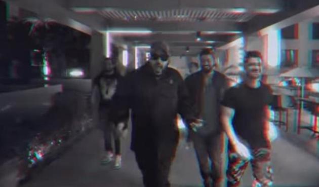 Badshah in a still from his new video Ilzaam. Badshah in a still from his new video Ilzaam.