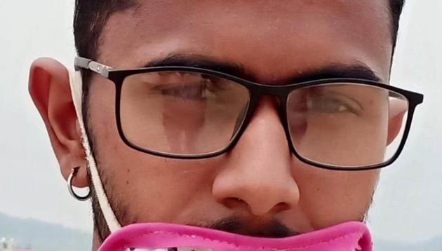 Sunil Kumar, who was stuck in a truck for 47 days in lockdown. (HT Photo) Sunil Kumar, who was stuck in a truck for 47 days in lockdown. (HT Photo)