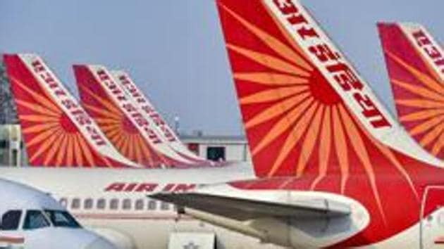 Air India planes stand parked at IGI Airport in New Delhi, on March 2. (PTI File Photo) Air India planes stand parked at IGI Airport in New Delhi, on March 2. (PTI File Photo)