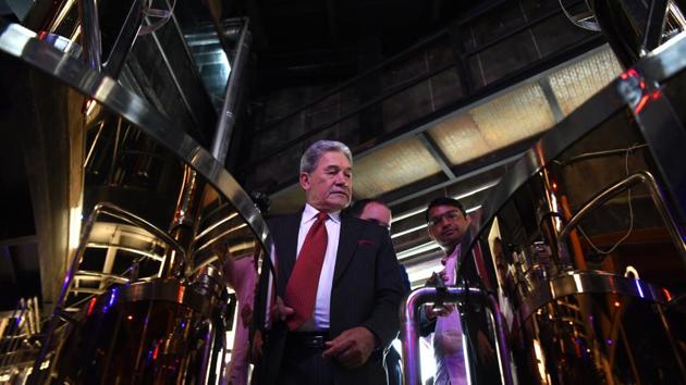 Foreign minister of New Zealand Winston Peters said New Zealand and other nations need to stand up for themselves. (Bachchan Kumar/ Hindustan Times) Foreign minister of New Zealand Winston Peters said New Zealand and other nations need to stand up for themselves. (Bachchan Kumar/ Hindustan Times)