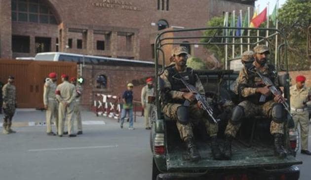 Last year, Pakistan’s military “voluntarily agreed” to cut expenses due to the “critical financial situation” facing the country, and skipped a routine increase in the defence budget.(AP) Last year, Pakistan’s military “voluntarily agreed” to cut expenses due to the “critical financial situation” facing the country, and skipped a routine increase in the defence budget.(AP)