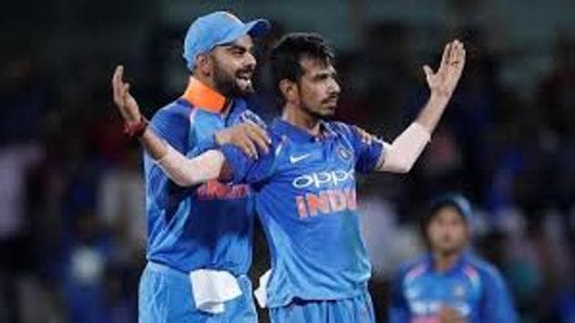 File image of Chahal and Kohli.(PTI)