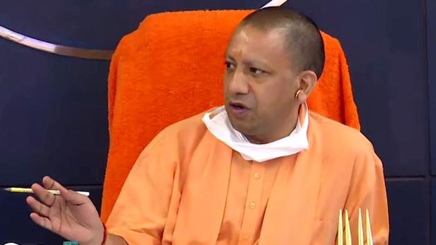 Uttar Pradesh Chief Minister Yogi Adityanath told his team to ensure that no one faced any problem in getting food or food grains. (ANI Photo) Uttar Pradesh Chief Minister Yogi Adityanath told his team to ensure that no one faced any problem in getting food or food grains. (ANI Photo)