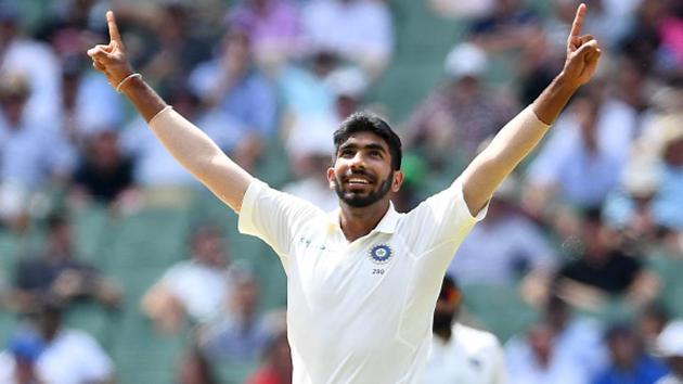 MELBOURNE, AUSTRALIA - DECEMBER 28: Jasprit Bumrah of India celebrates getting the wicket of Nathan Lyon of Australia during day three of the Third Test match in the series between Australia and India at Melbourne Cricket Ground on December 28, 2018 in Melbourne, Australia. (Photo by Quinn Rooney/Getty Images) (Getty Images) MELBOURNE, AUSTRALIA - DECEMBER 28: Jasprit Bumrah of India celebrates getting the wicket of Nathan Lyon of Australia during day three of the Third Test match in the series between Australia and India at Melbourne Cricket Ground on December 28, 2018 in Melbourne, Australia. (Photo by Quinn Rooney/Getty Images) (Getty Images)