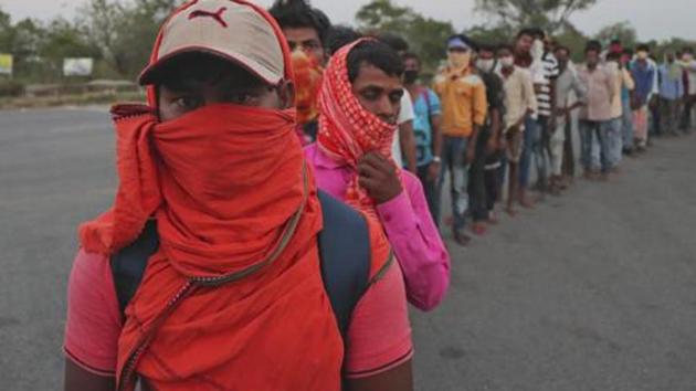 Migrant workers have been arriving in Odisha from several states on board Shramik specials and buses. (AP Photo/Representative) Migrant workers have been arriving in Odisha from several states on board Shramik specials and buses. (AP Photo/Representative)