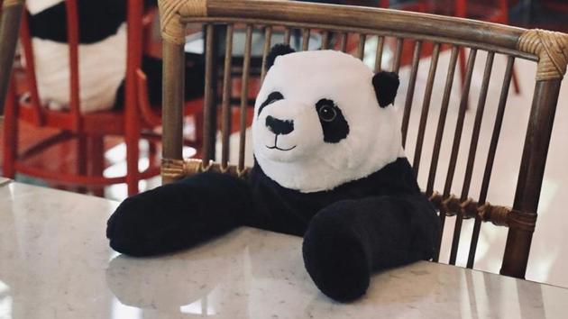 The image shows a ‘panda’ in the restaurant. (Instagram/maison.saigon) The image shows a ‘panda’ in the restaurant. (Instagram/maison.saigon)