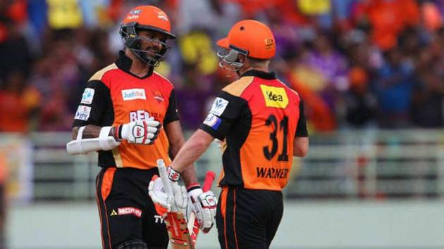 Shikhar Dhawan and David Warner (Twitter) Shikhar Dhawan and David Warner (Twitter)