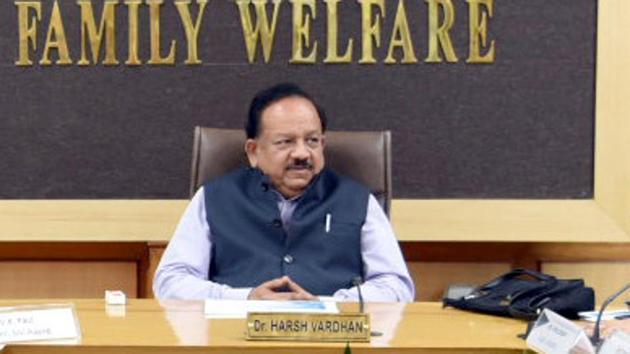 The Union Minister for Health & Family Welfare, Science & Technology and Earth Sciences, Dr. Harsh Vardhan also visited the control room and testing laboratories, and reviewed the current status of COVID-19 testing with NCDC Director Dr S K Sing and other senior officials (ANI) The Union Minister for Health & Family Welfare, Science & Technology and Earth Sciences, Dr. Harsh Vardhan also visited the control room and testing laboratories, and reviewed the current status of COVID-19 testing with NCDC Director Dr S K Sing and other senior officials (ANI)