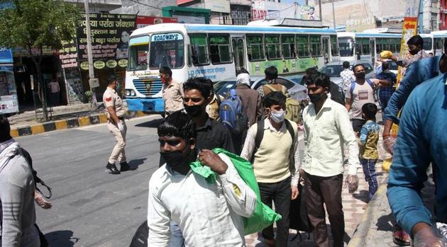 Online booking, wearing masks must to board Haryana transport buses plying starting tomorrow - Hindustan Times