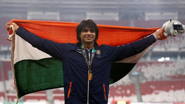 File image of Neeraj Chopra.(REUTERS)