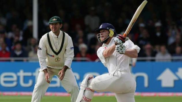 File photo of Andrew Flintoff and Ricky Ponting during the 2005 Ashes series.(Getty Images)