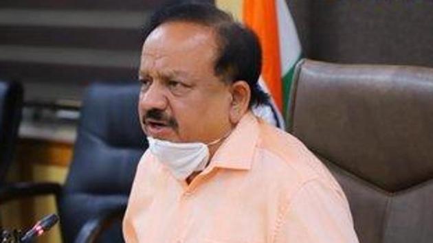 File photo of Union health minister Harsh Vardhan. (Photo @drharshvardhan) File photo of Union health minister Harsh Vardhan. (Photo @drharshvardhan)