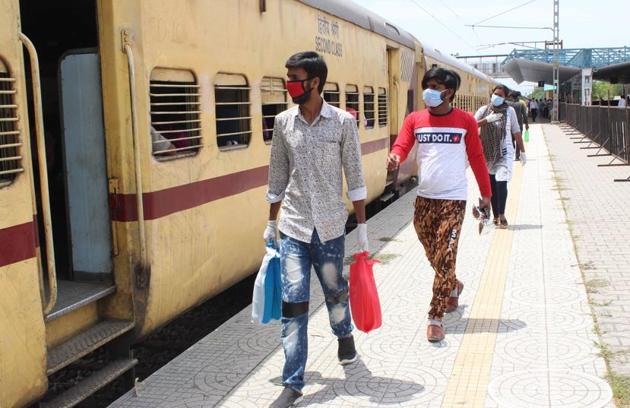 Eight trains have left Mohali for various destinations of Bihar and Uttar Pradesh (UP) in a week. (HT File Photo) Eight trains have left Mohali for various destinations of Bihar and Uttar Pradesh (UP) in a week. (HT File Photo)