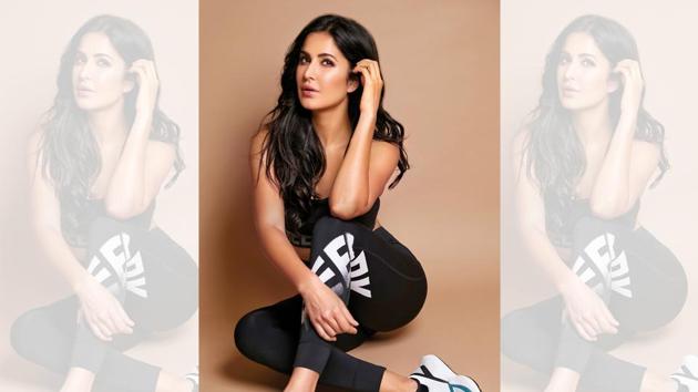 Katrina Kaif says that fitness has always been a huge part of her life and it’s not just working out at a gym. Make-up by Daniel Bauer; Hair by Franco Vallelonga; clothes and shoes, Reebok(Taras Taraporvala)