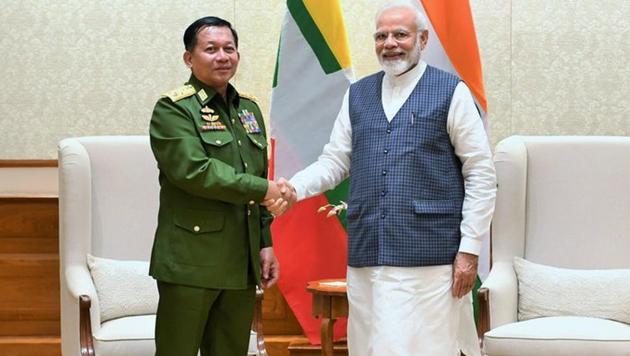 Myanmar’s decision marks a huge step forward for security cooperation between the two neighbours that New Delhi believes sets the template for other anti-India insurgents caught by Naypyidaw.(HT Photo) Myanmar’s decision marks a huge step forward for security cooperation between the two neighbours that New Delhi believes sets the template for other anti-India insurgents caught by Naypyidaw.(HT Photo)