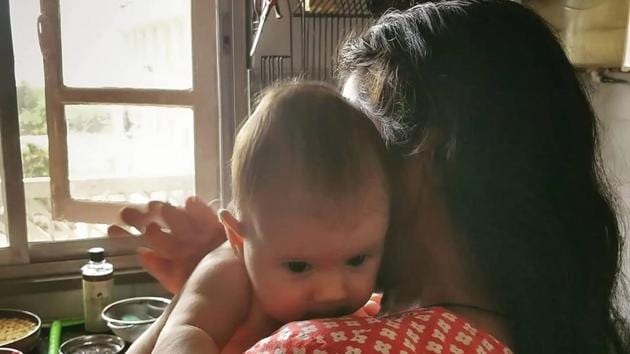 Kalki Koechlin posted this adorable pic of her caretaker with her baby(Photo: Instagram/kalkikanmani) Kalki Koechlin posted this adorable pic of her caretaker with her baby(Photo: Instagram/kalkikanmani)