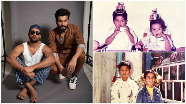 Sunny Kaushal shared pictures to mark Vicky Kaushal’s 32nd birthday. Sunny Kaushal shared pictures to mark Vicky Kaushal’s 32nd birthday.