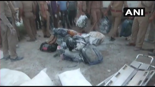 The migrant labourers, mostly from Bihar, Jharkhand and West Bengal, were killed (ANI / Twitter) The migrant labourers, mostly from Bihar, Jharkhand and West Bengal, were killed (ANI / Twitter)