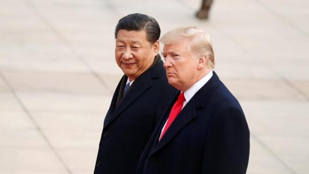 US President Donald Trump with China's President Xi Jinping in Beijing in November 2017. (Reuters File Photo) US President Donald Trump with China's President Xi Jinping in Beijing in November 2017. (Reuters File Photo)