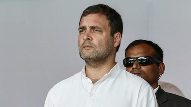 File photo: Former Congress President Rahul Gandhi.(PTI)