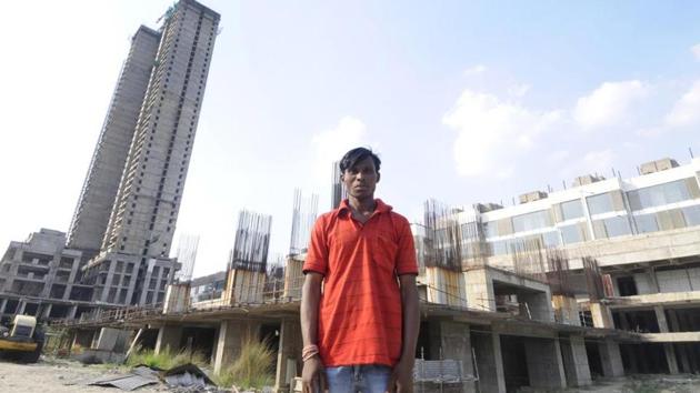 Reverse migration has led to an acute shortage of manpower for the real estate sector. (HT Photo) Reverse migration has led to an acute shortage of manpower for the real estate sector. (HT Photo)
