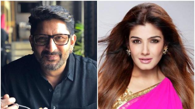 Arshad Warsi and Raveena Tandon had a conversation over Twitter. Arshad Warsi and Raveena Tandon had a conversation over Twitter.